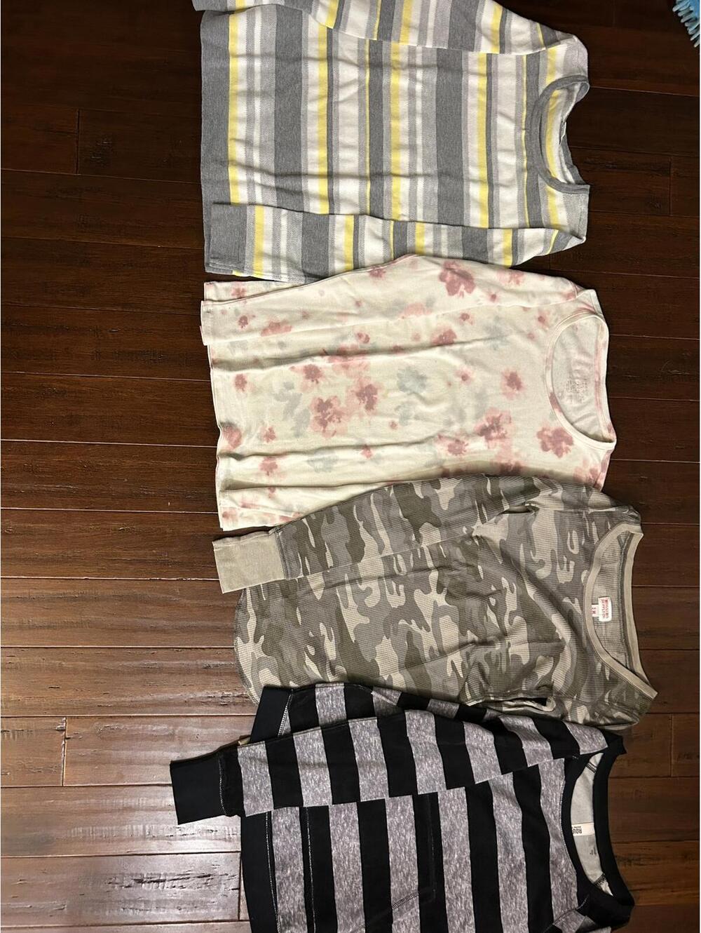 WOMEN's Long Sleeve Casual Shirts - 4 Pack - Picture 1 of 7